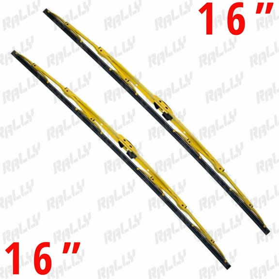 Wiper Blades 16"x16" Yellow Street Performance Oktanc 60-Y-16 (433)