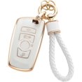 thumbnail image 1 of for BMW Key Fob Cover with Keychain, Soft TPU Key Case Protection Fit for BMW 2 5 6 7 X1 X2 X3 X5 X6 Series, 1 of 4