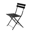 thumbnail image 7 of Boyel Living Patio Bistro Set, Folding Outdoor Patio Table and Chairs, Foldable Patio Steel Furniture Sets, Black, 7 of 7