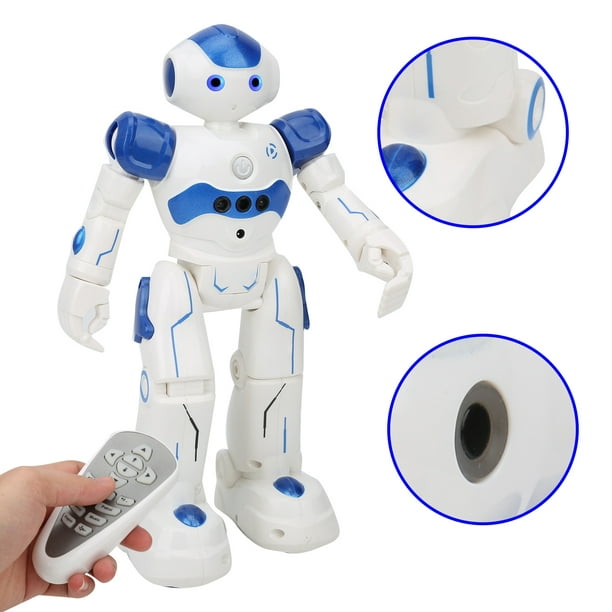 Jouet Robot, Jouet Robot RC, Électrique pour Enfant 8 Ans + Bleu 