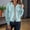 Light Blue, variant on ZEHJUHAN Women's Textured Jacquard Long Sleeve Jacket Baseball Collar Zipper Casual Outerwear for Spring Fall Light Blue，S