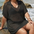 thumbnail image 5 of Riecok Bathing Suit Cover Up for Women Plus Size Sleeveless Swimsuit Cover Ups Summer Vacation Outfits, 5 of 6