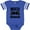 Football Blue and White, variant on Inktastic Nicu Warrior Baby Boy Boys Baby Bodysuit