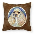 thumbnail image 1 of Carolines Treasures 7178PW1414 Buff Cocker Spaniel Fabric Decorative Pillow, 1 of 4