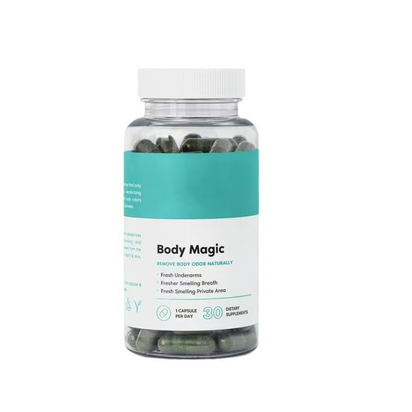 Body magic Body 30 Vegan For Digestion Gut Health Skin Support And Oily Skin Natural Energy Booster