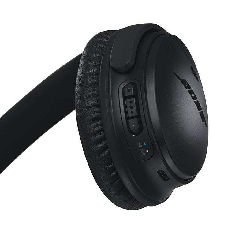 kaffe Utilgængelig jordnødder Bose QuietComfort 35 Noise Cancelling Bluetooth Over-Ear Wireless Headphones,  Black - Walmart.com