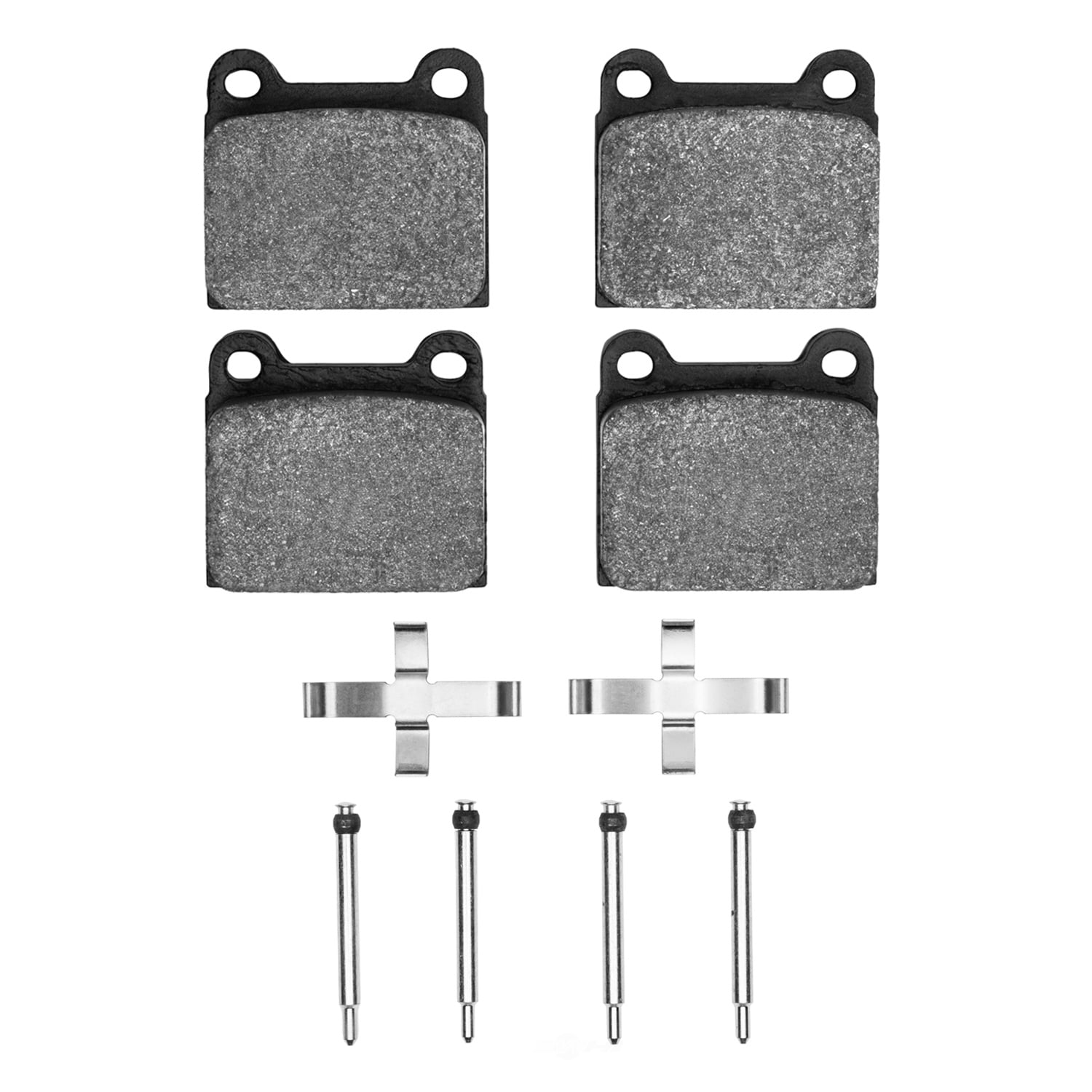 Dynamic Friction Company 1600-0031-04 DFC EURO 5000 Ceramic Brake Pads and Hardware Kit
