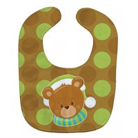 Christmas Blonde Girl Elf Toni Baby Bib