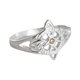 thumbnail image 1 of JOYARIS Anillo Nudo De Bruja Con Zirconia De Color Plata Solida 925 Talla 8 AN-0000365, 1 of 3