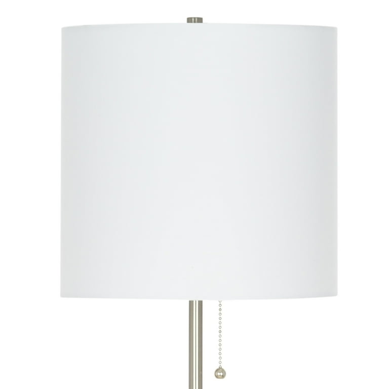 Adjustable Pull Chain Metal Floor Lamp by NBF Signature Series