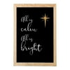 My Texas House - Blessed Christmas Framed Print Wall Art - 20x30