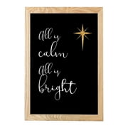 My Texas House - Blessed Christmas Framed Print Wall Art - 16x24