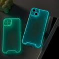thumbnail image 4 of Compatible with iPhone 15 Pro Max Case Clear Luminous Case Glow in The Dark Noctilucent Luminous Space Nebula Slim Fit Cover Protective Anti Scratch Cases Thin Translucent Protective Case Blue, 4 of 12
