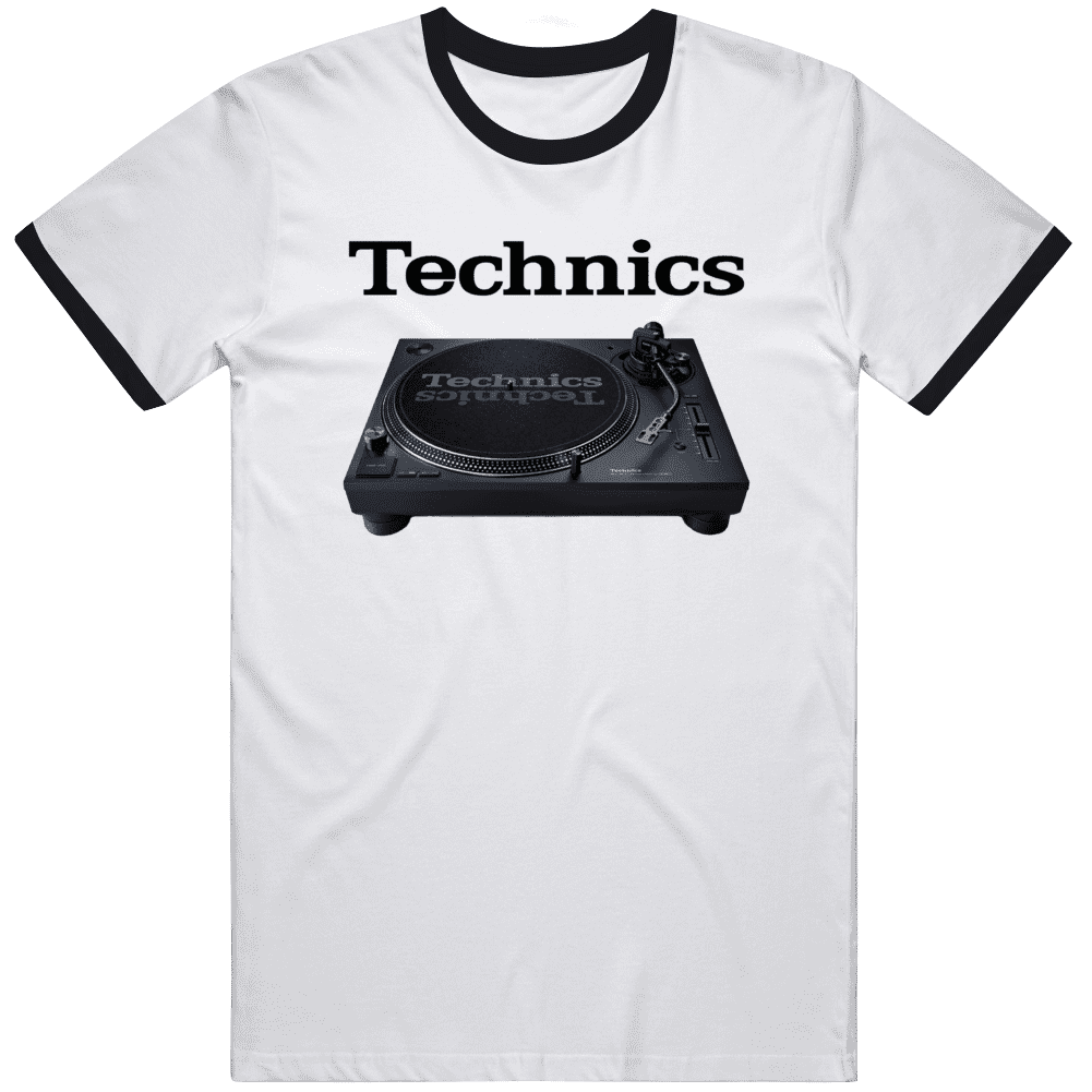 skrige excentrisk Styrke Technics Panasonic Turntable Dj Disck Jockey Vintage Retro Old School T  Shirt - Walmart.com