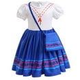 thumbnail image 3 of 2-5T Toddler Girls Mirabel/Isabella/Luisa Costume Dress Fancy Cosplay Outfits, 3 of 7