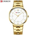 thumbnail image 2 of Newest Quartz Watches Luxury Brand CURREN Relogio Masculino Gold Watch for Men Simple Business Wristwatch Mens Clock 2019, 2 of 6