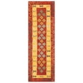 thumbnail image 5 of SAFAVIEH Aspen Edna Tribal Area Rug, Red/Gold, 7' x 7' Square, 5 of 10