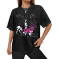 thumbnail image 2 of Three Days Grace Man's Vintage Oversized T Shirt Cotton Graphic Short Sleeve Shirts Round Neckline Clothing Unisex Tees Shirts, 2 of 8