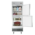 thumbnail image 3 of 28 in. Commercial Stainless Steel Solid Half Door Reach-In Refrigerator, 23 cu. ft., 3 of 12