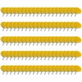thumbnail image 1 of Clous de Marquage Réfléchissants pour Extérieur 100 Pcs, Design en Nid d'Abeille Vert, 200 Yards de Nuit, Embouts Métalliques Réutilisables pour Chasse, Sentiers, Camping, Randonnée, 0.39x0.41 Pouces, Installation Facile, 1 of 5