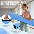 thumbnail image 5 of PRZL 7FT/8FT/9FT Balance Beam, Folding Gymnastics Beam w/Carry Handles, Floor Foam Gymnastics Equipment for Kids, Non Slip Rubber Base for Exercise, Practice & Professional Home Training, 5 of 18
