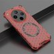 thumbnail image 2 of For Oppo Find X8 5G Case Compatible with MagSafe Honeycomb Design TPU PC Phone Cover - Grey, 2 of 5