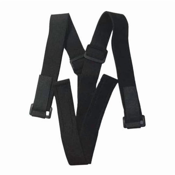 Tool Suspenders, Tool Belt Suspenders, Black, Elastic, 0 Pockets