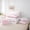 White Pink, variant on Erosebridal Princess Ribbon Twin Bedding Sets 7-Piece, Love Heart Bedding Comforter Set, Pink Reversible