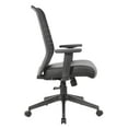 thumbnail image 5 of Boss Office Products Mesh Back Vinyl Task Chair with Adjustable Arm in Black, 5 of 8
