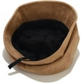 thumbnail image 2 of YooGuoGuo Women's Retro Suede Cloche Bucket Hat Trendy Fall Winter Floopy Visor Beret Newsboy Caps for Ladies Packable, 2 of 6