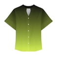 thumbnail image 4 of Womens Summer Tops Spring Shirts Trendy Fashion Short Sleeved Solid Color Spring/summer Button Up Shirt Top Plus Size Tops for Women XXL, 4 of 5