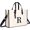 R, variant on Initial 15.6" Laptop Tote Bag for Women, Personalized Canvas Work Purse, Business Briefcase & Office Handbag