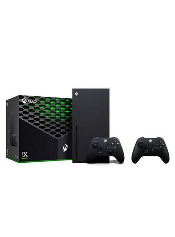 Xbox Series X 1TB SSD Console w/ Xbox Wireless Controller Carbon Black + Extra Xbox Wireless Controller Carbon Black