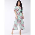thumbnail image 4 of Zima leto Women's Pastel Floral Jumpsuit, 4 of 8