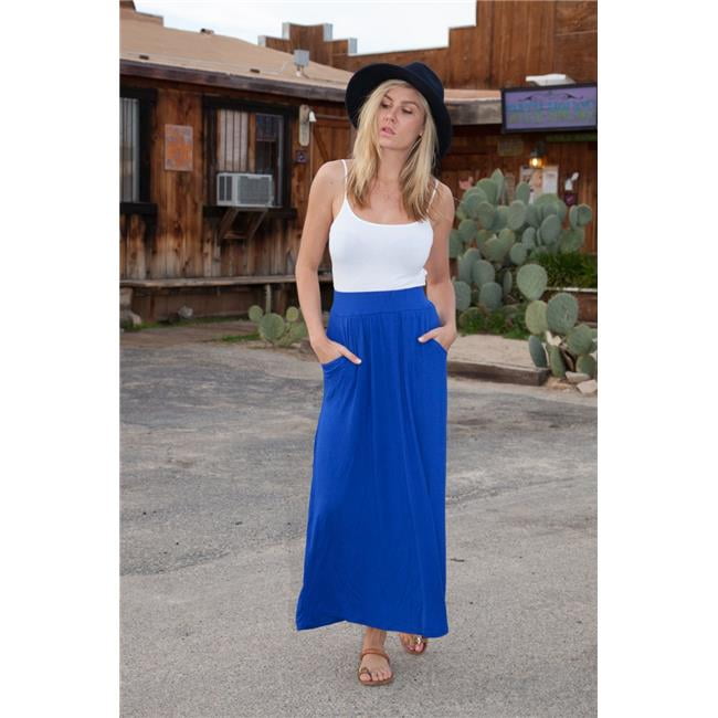 white maxi skirt walmart