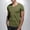 A#Army Green, variant on DPTALR Men's Summer Casual Fashion Solid Color V-Neck Pocket Short Sleeve Shirt,Navy, L