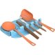thumbnail image 1 of Poggiamestolo in Silicone per Utensili da Cucina, 2 en 1 Poggia Mestoli da Cucina per Cucchiaio in Silicone, poggia-Cucchiaio, spatola, mestolo, forch, 1 of 5
