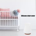 thumbnail image 3 of Hugtrwg 4 Uds. Fundas Silicona para Patas Muebles Almohadilla para Pies Mesa Protector (blanco), 3 of 9