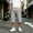 Gray, variant on Men's Big & Tall Basketball Capri Pants Below Knee 3/4 Pants 13 inch Loose Fit Elastic Waist Summer Casual Baggy Sweat Shorts with Pockets Streetwear Size 3XL Gray