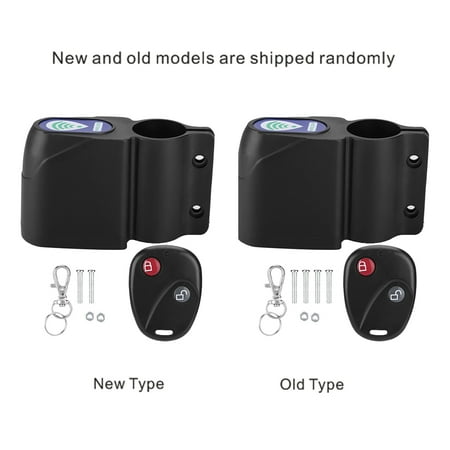anti theft bike lock alarm wireless