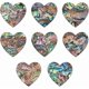 thumbnail image 1 of 8 colgantes de concha de abulón con forma de lágrima de corazón, colgantes de concha de abulón natural para manualidades, tobilleras, collares y pulseras., 1 of 9