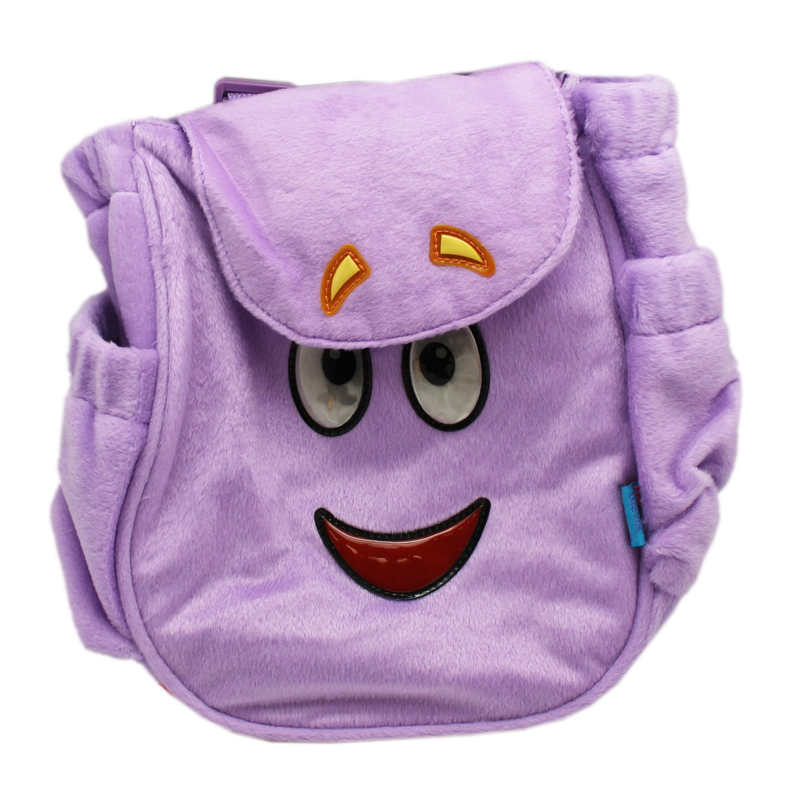 Dora the Explorer Backpack Lavender Colored Plush Kids Bag Walmart