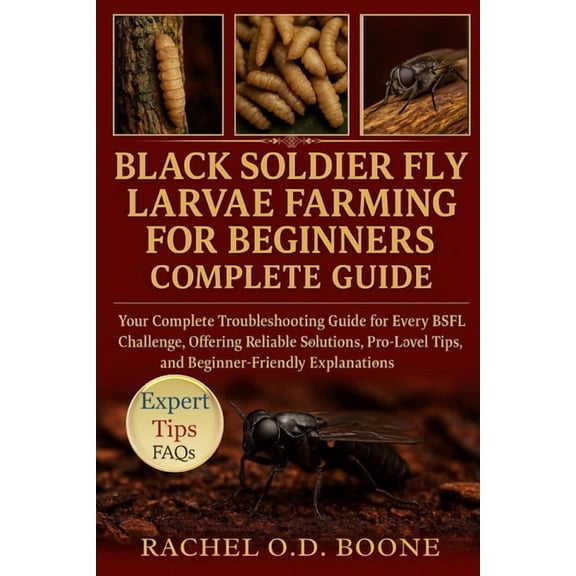 Black Soldier Fly Larvae Farming for Beginners Complete Guide: Your Complete Troubleshooting Guide for Every BSFL Challe, (Paperback)