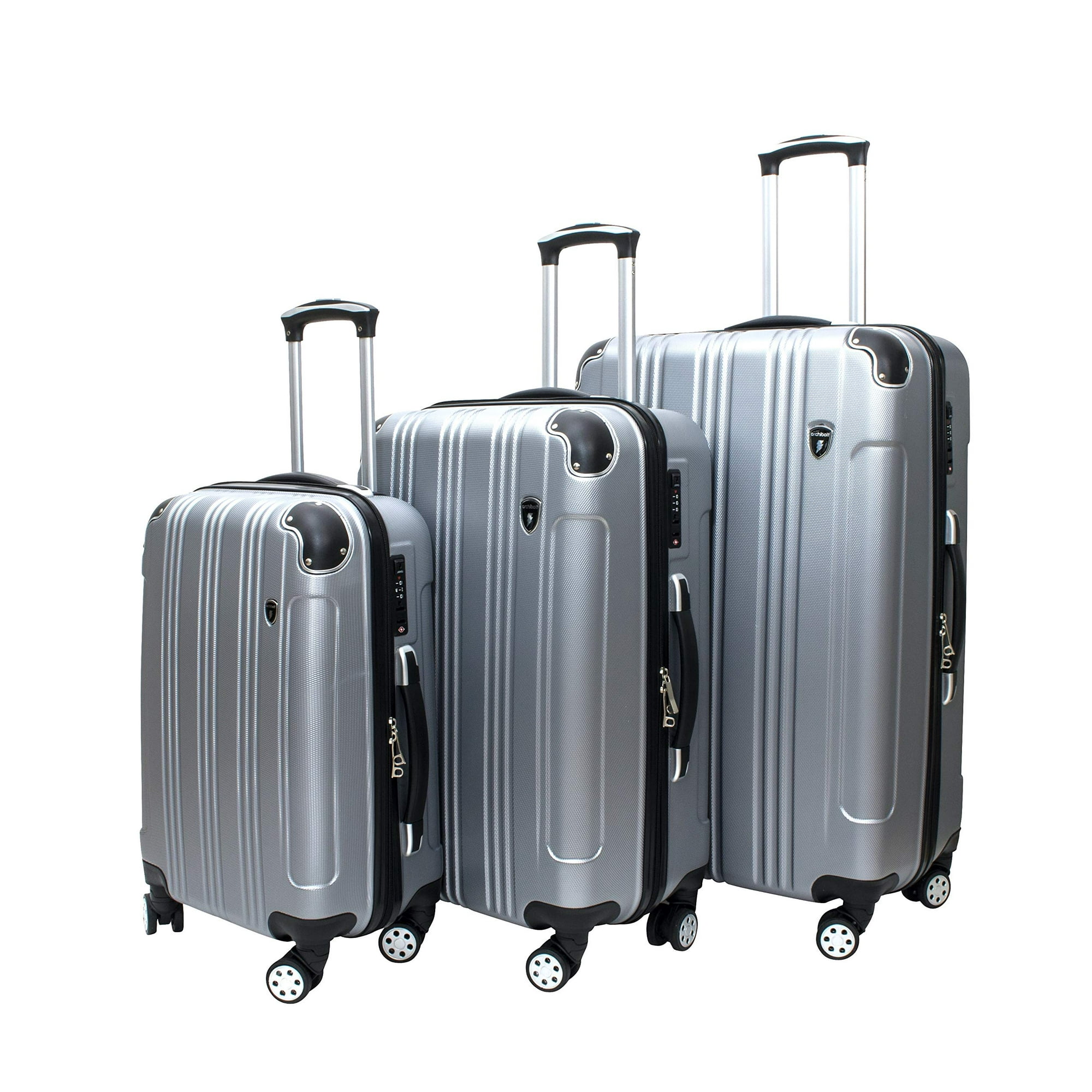 Archibolt Canada 3-Piece Hard Shell Rolling Suitcase Set