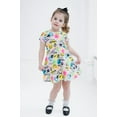 thumbnail image 2 of Disney Minnie Mouse French Terry Skater Dress Airbrush Infant to Big Kid, 2 of 5
