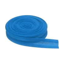 11 Yards Single Fold Bias Tape 9/16 Inch Sewing Bias Tape Seam Binding Tape Hemming Tape for Sewing Carpet Edges, DIY Crafts, Lake Blue