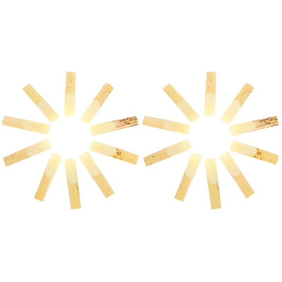 20 pcs Sax Reeds Replacement Professional Sax Reeds Instrument Reed Accessories