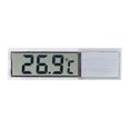 thumbnail image 2 of Flmtop 3D LCD Digital Induction Aquarium Fish Tank Water Temperature Meter Thermometer Silver, 2 of 9