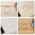 thumbnail image 3 of LOLIPPYY 15pcs Round Metal Rings for Jewelry Making Crafts Metal Rings DIY Projects Living Room Decor, 3 of 8