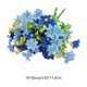 thumbnail image 3 of Flores artificiales de crisantemo para exteriores Arreglo floral sintético de plástico para decoración del hogar y el jardín, 3 of 6